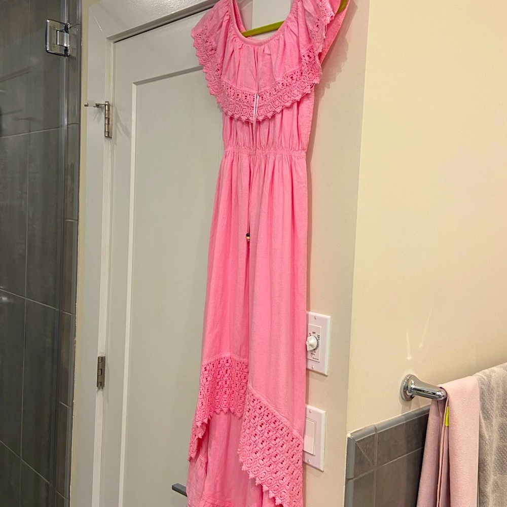 Pink summer dress